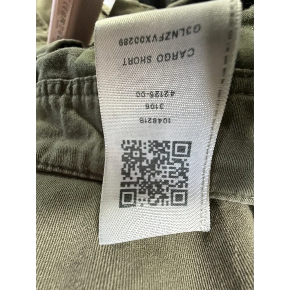 True Religion Men's Relaxed Cargo Shorts‎ 104821 Olive Green Sz 36 Horse Shoe